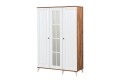 Loft Dolap Ceviz-Beyaz